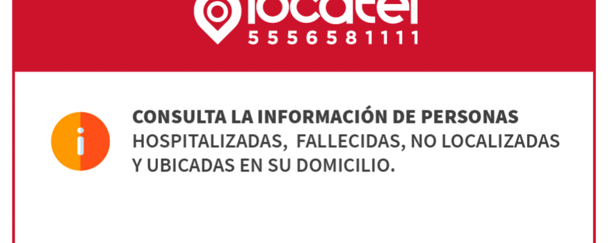 Lista de personas hospitalizadas, fallecidas y dadas de alta.